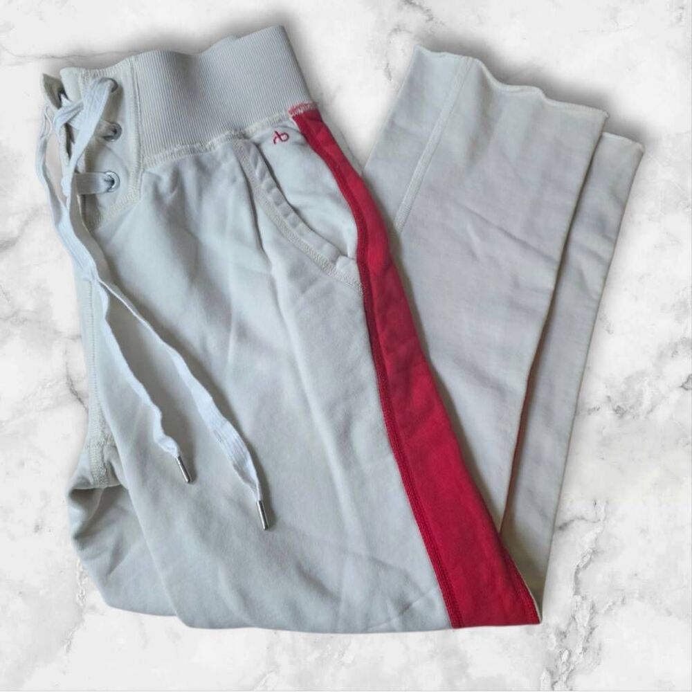 Rag & Bone XS Cream & Red Pants